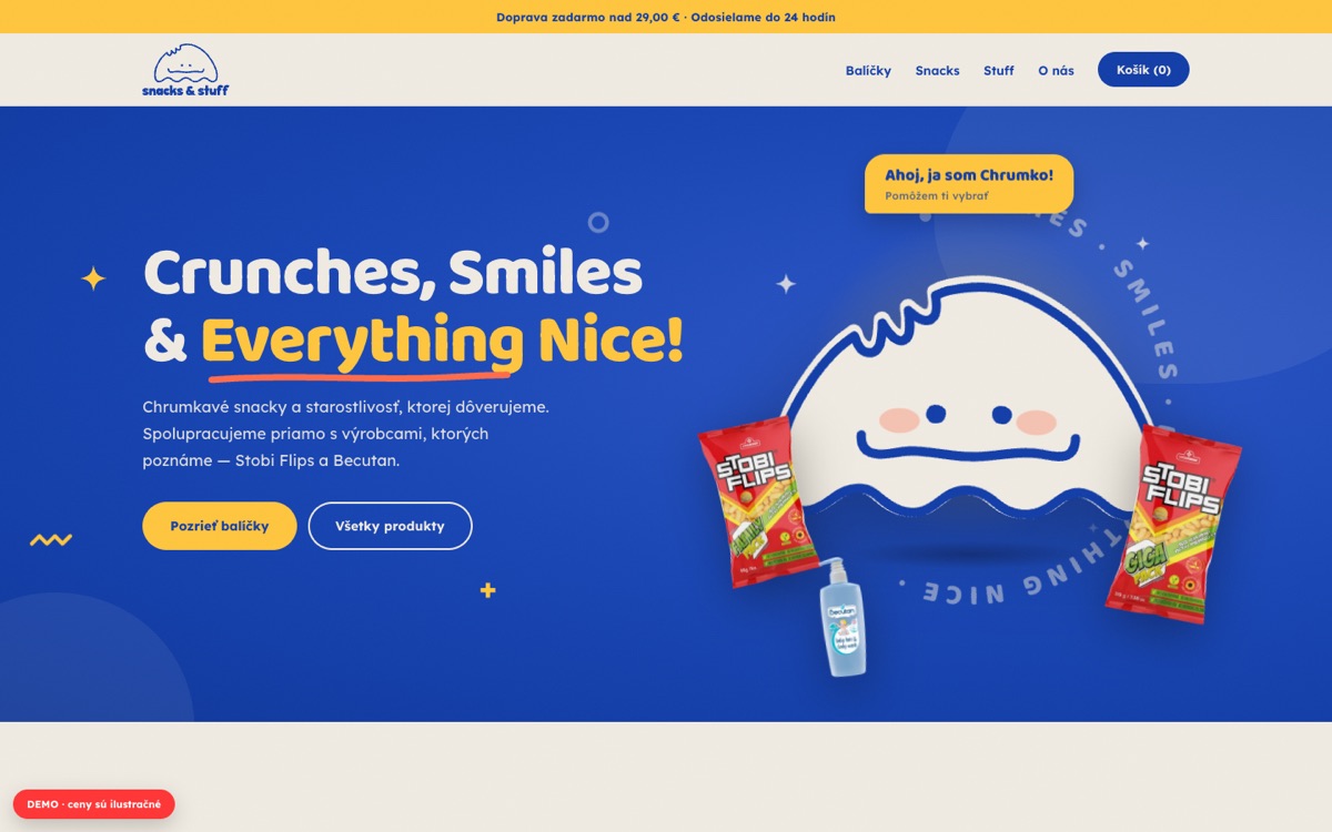 Snacks & Stuff — e-shop